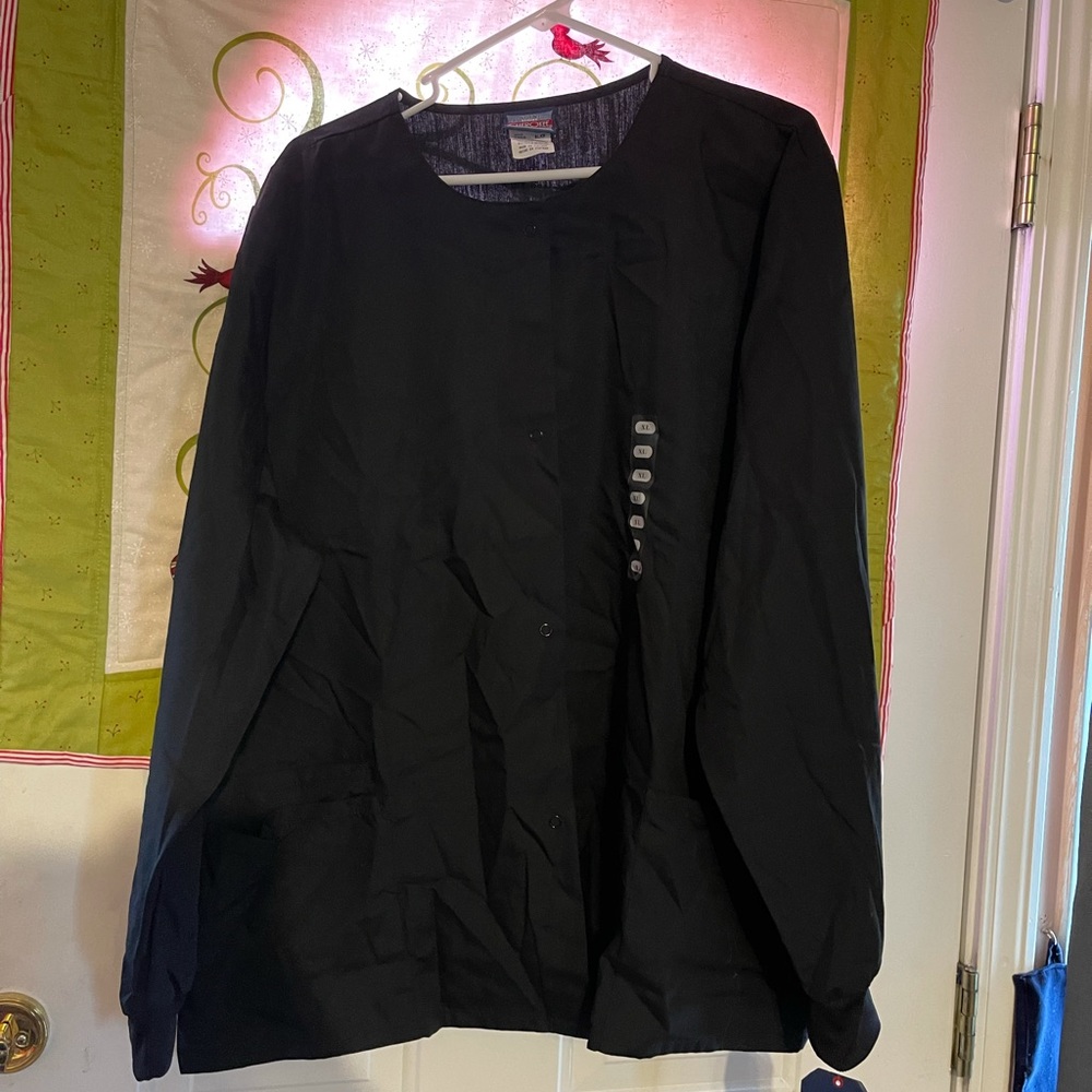 Cherokee scrub jacket NWT